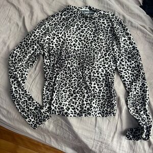 Olivia Rae Cheetah Turtleneck LongSleeve
